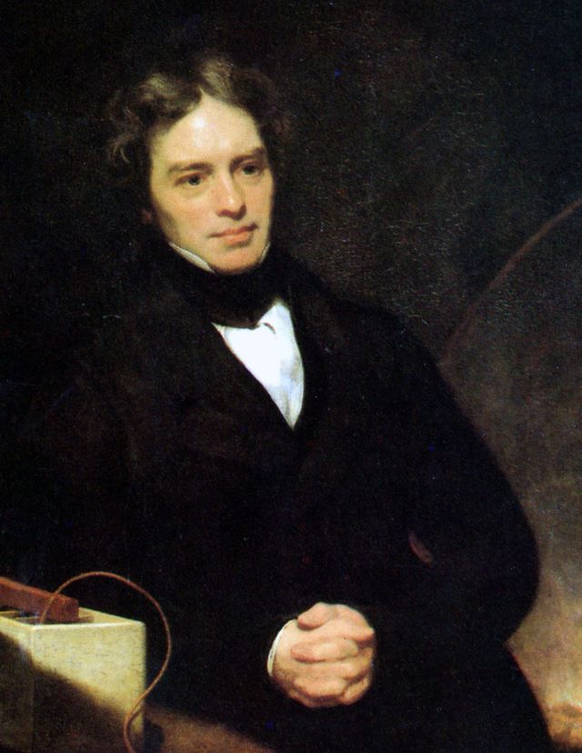 Michael Faraday by Thomas Phillips oil on canvas, 1841-1842  NPG Source: Wikimedia Commons